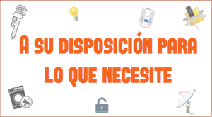 A su disposición para lo que necesite